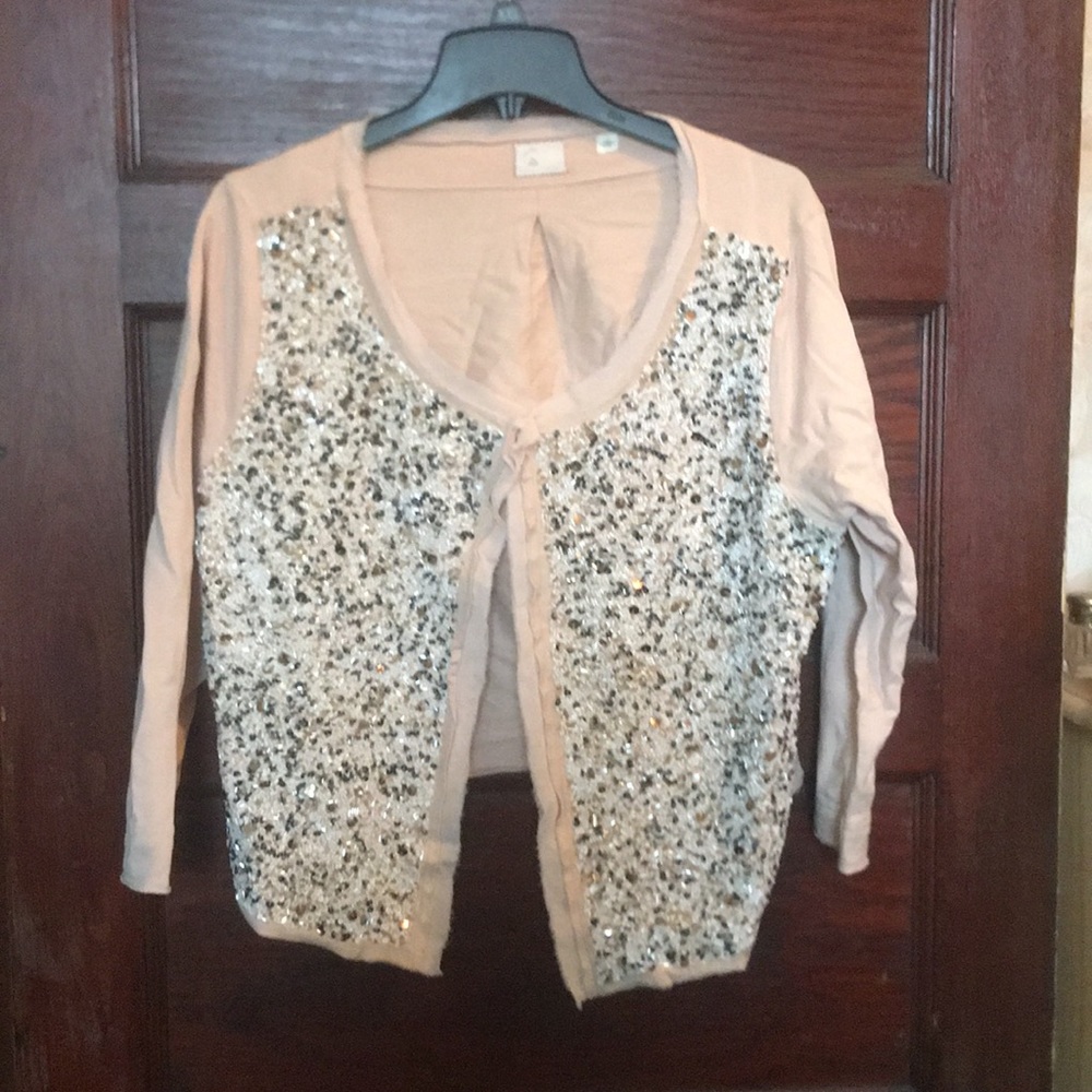 Jacket with beadwork